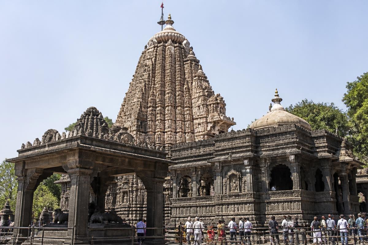 Grishneshwar Jyotirlinga temple stone architecture